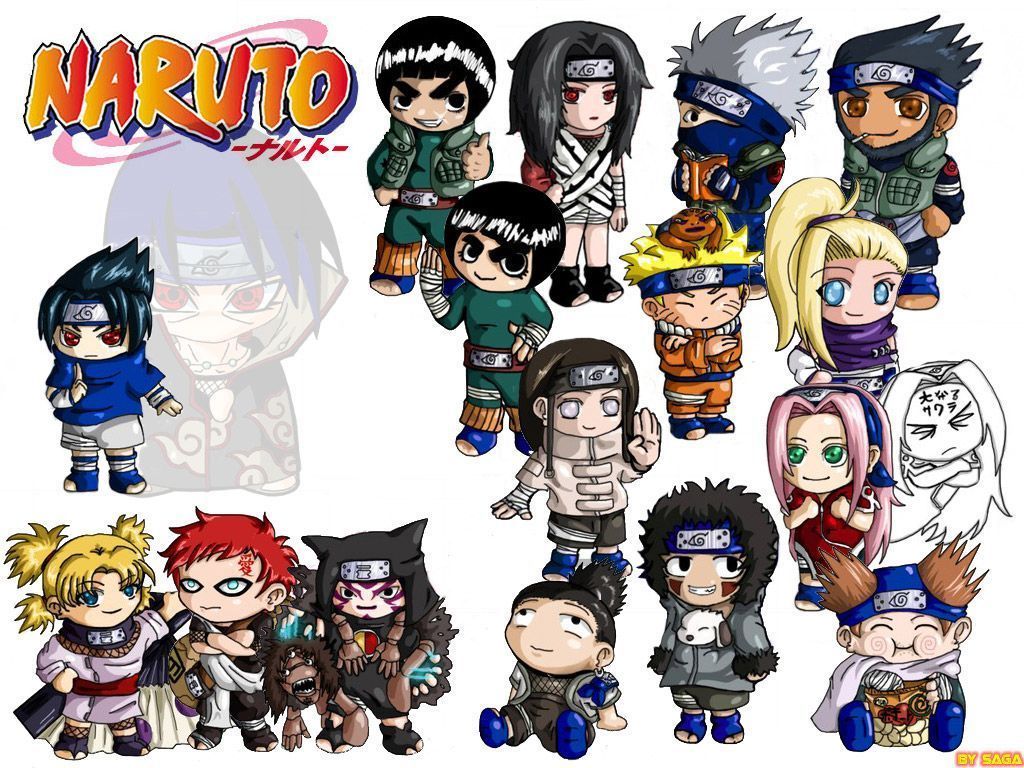 Dessin Tous Les Personnages De Naruto Photo De Tous Les Personnages De Naruto - Communauté MCMS